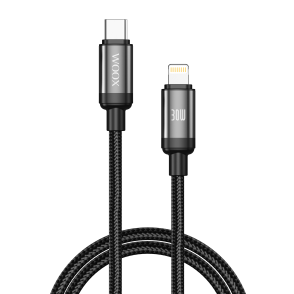 Cable de datos Hilo trenzado Tipo C a Tipo C 60W 1m 1.5m 2m