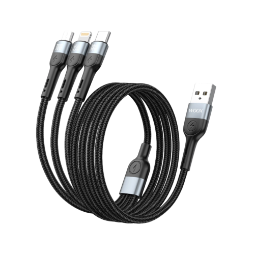 USB a Micro+Tipo-C+IP