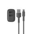 Enchufe 2 USB + cable