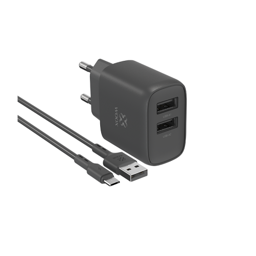 Enchufe 2 USB + cable