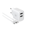 Enchufe 2 USB + cable