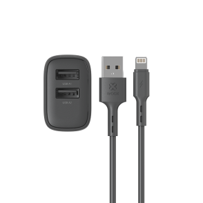 Enchufe 2 USB + cable