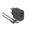 Enchufe 2 USB + cable