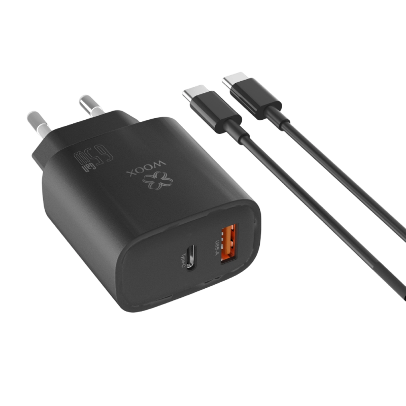 Enchufe QC+PD+cable
