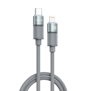 Cable de datos MX0222 Tipo C a Lightning 30W 1m-marrón