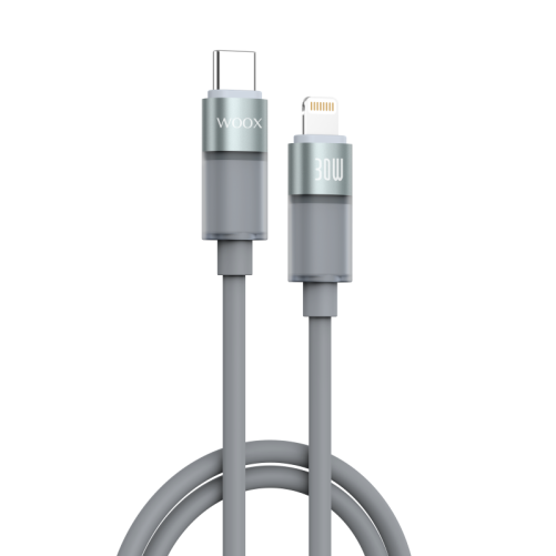 Cable de datos MX0222 Tipo C a Lightning 30W 1m-marrón